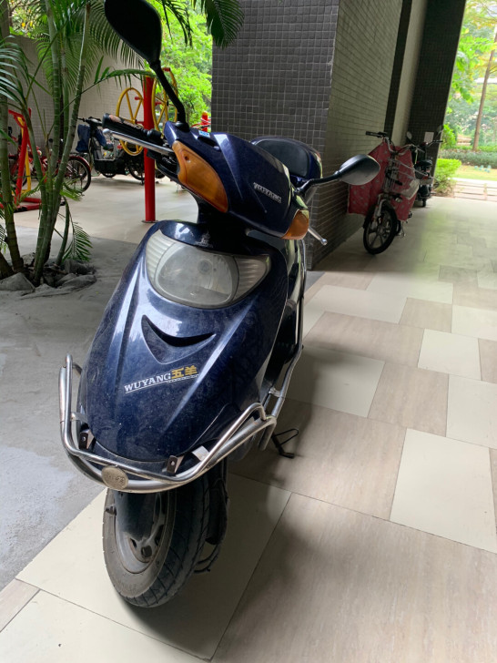 广州五羊牌电动车,六成新,大型踏板车60V...
