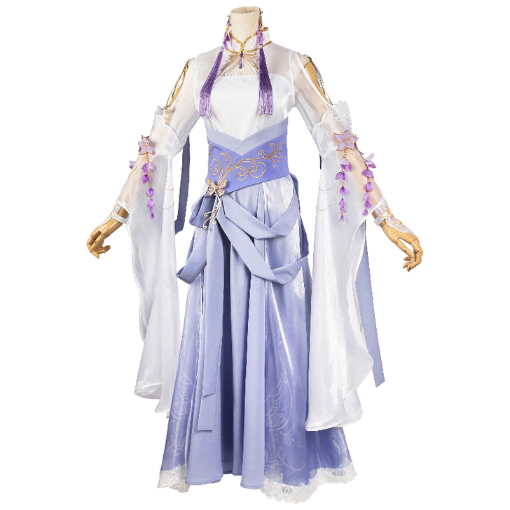 多肉君 逆水寒COS服遇见逆水寒李师师co...