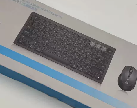 惠普cs750 CS750无线键鼠套装 蓝...