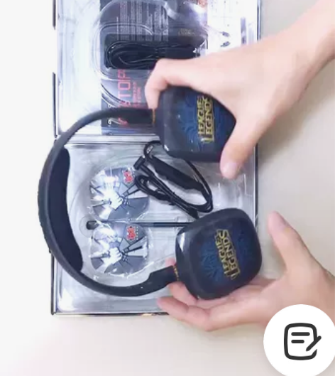 3:正品全新 游戏耳机 网课 skull...