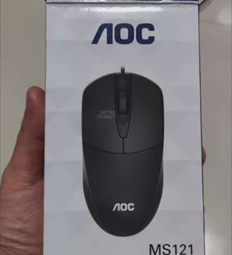 全新正品AOC- MS121有线USB办公...
