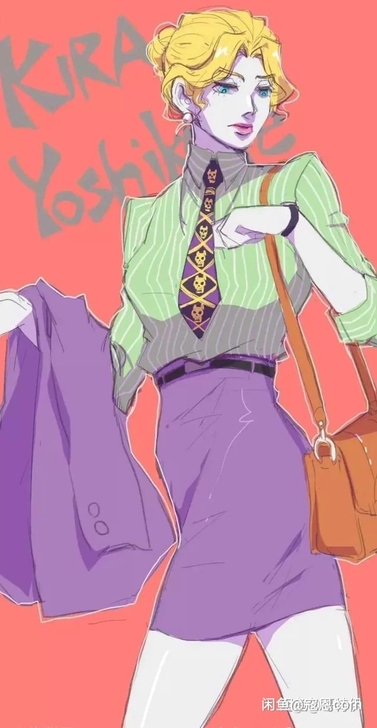 JOJO的奇妙冒险 吉良吉影性转cos 可...