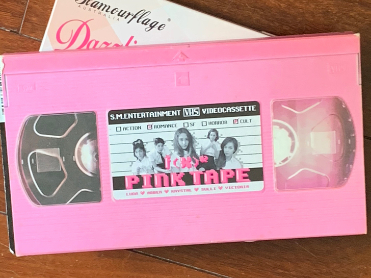 f(x)专辑pink tape韩版 不是全...