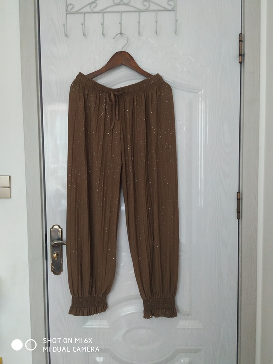 全新灯笼裤，防蚊裤，适合平时穿mL码的，没...