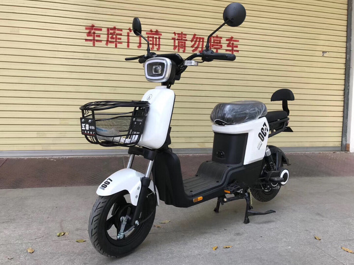 全新五羊电动车新国标007一次充电能跑20...