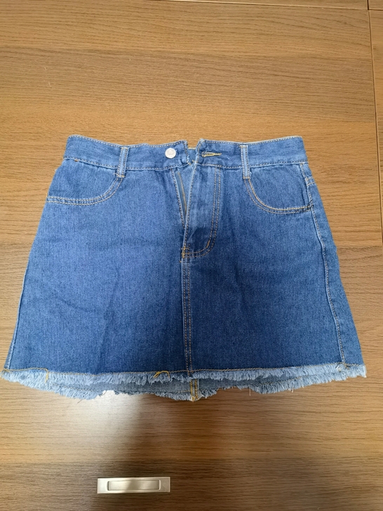 全新牛仔短裙防走光短裤 L码