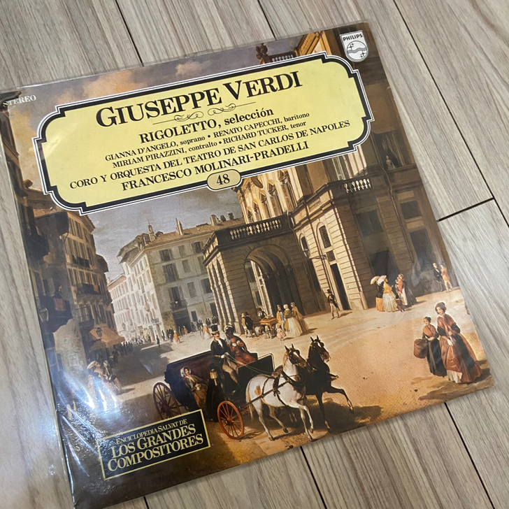 黑胶唱片lp 歌剧 威尔第 弄臣 选段 G...