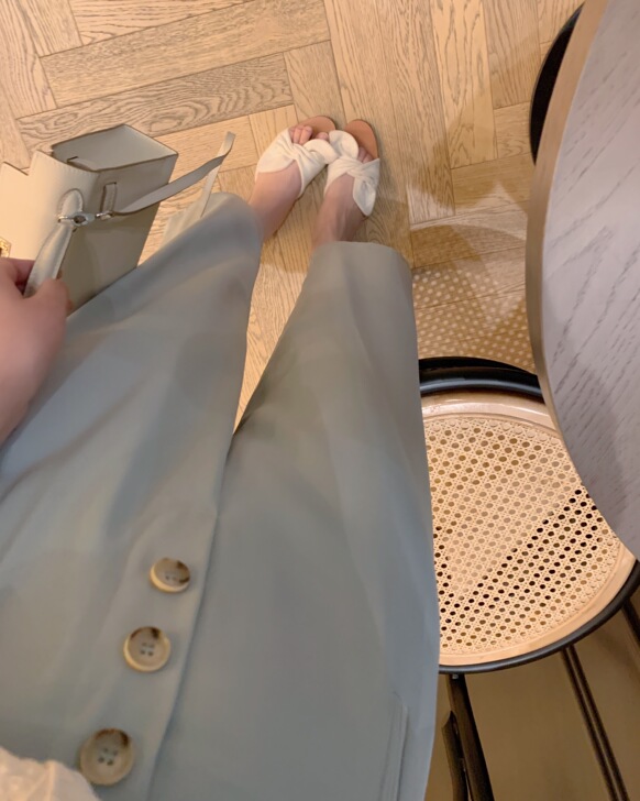 冰丝裤女夏季薄款2021新款显瘦高腰直筒阔...