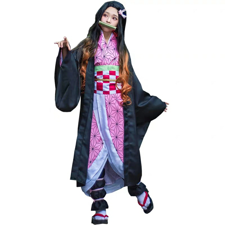 全三町目鬼灭之刃灶门祢豆子cos大全套