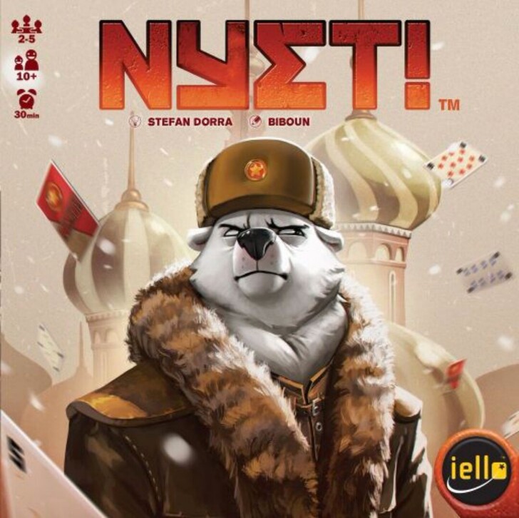 否决权 NYET 桌游 DIY游戏定制
