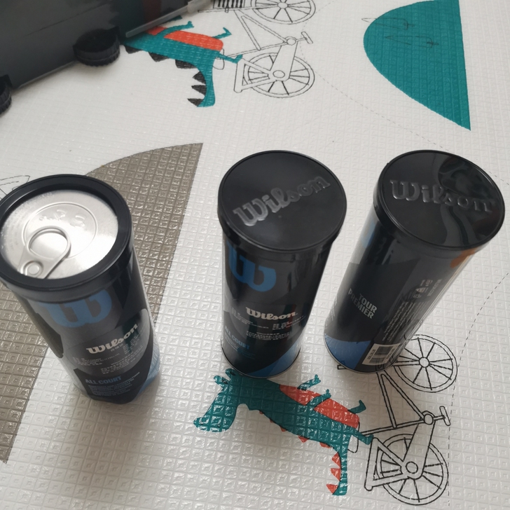 全新网球，3罐，3颗/罐～～