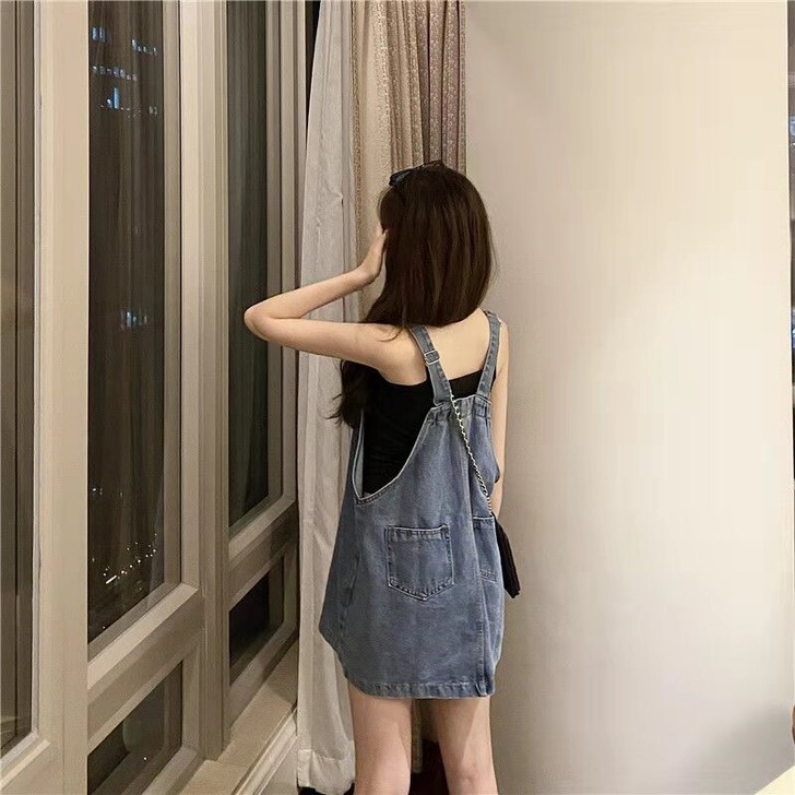 【1件包邮】2021新款韩版潮流俏皮背带裙...
