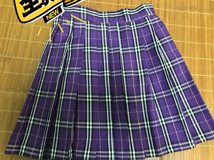 可盐学生裙2020夏季百褶裙