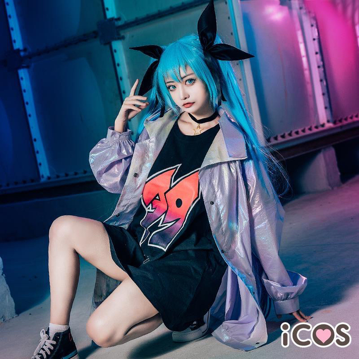 现货ICOS初音未来cos 39mikuP...