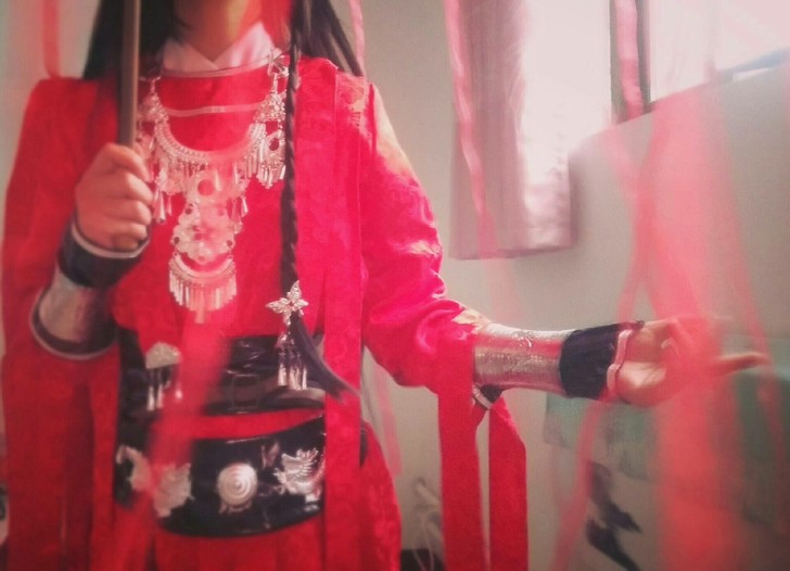 出花城cos服，非名家，还原度可以。