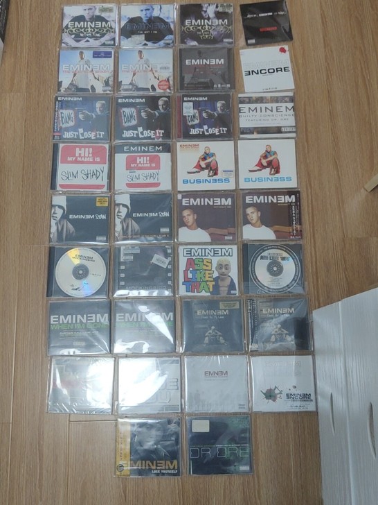 eminem 单曲 cd 说唱