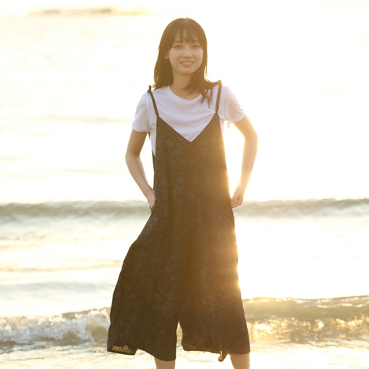 【七夕价】蜜妃儿黑色吊带连体裤女2019新...