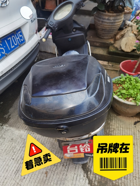 台铃变色龙。新电池，续航时间55-60公里！