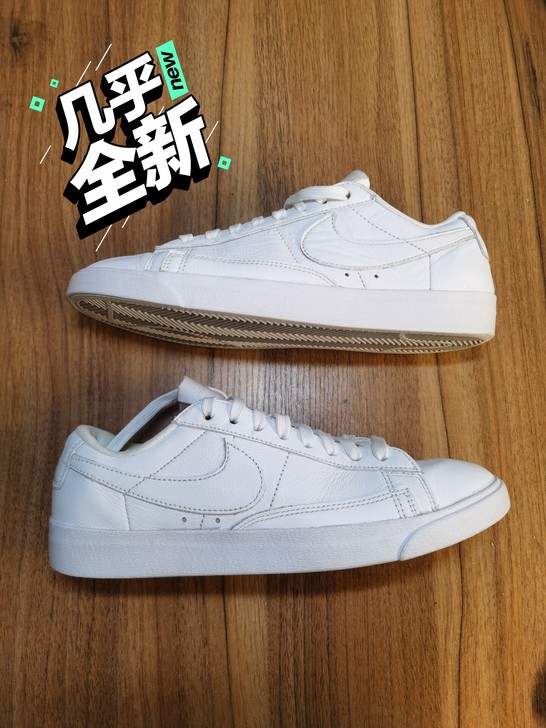 nike blazer38.5码9新小白鞋