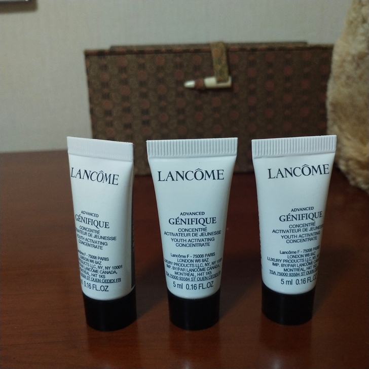 兰蔻精华肌底液，兰蔻小程序买来的