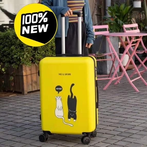 【清仓处理】卡通小清新行李箱女学生拉杆箱密...