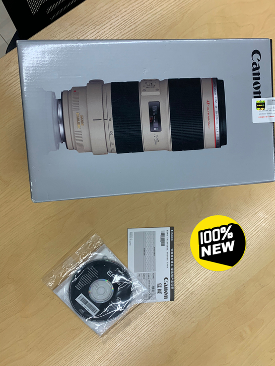 佳能canon小白 70 200 2.8镜...