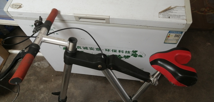 折叠自行车,铝合金的,非常轻,打算干代驾买...