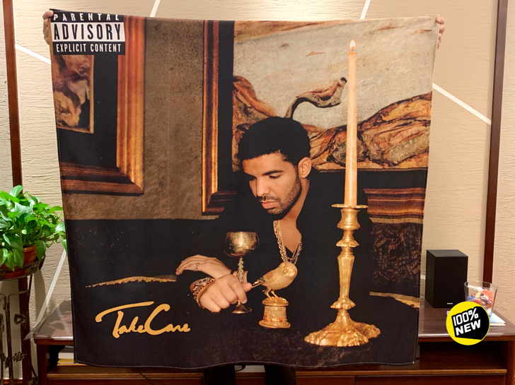 Drake专辑挂布背景布装饰布海报周边 全...