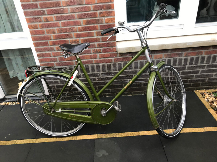 英国老车（三枪BSA）26寸三变速涨闸，荷...