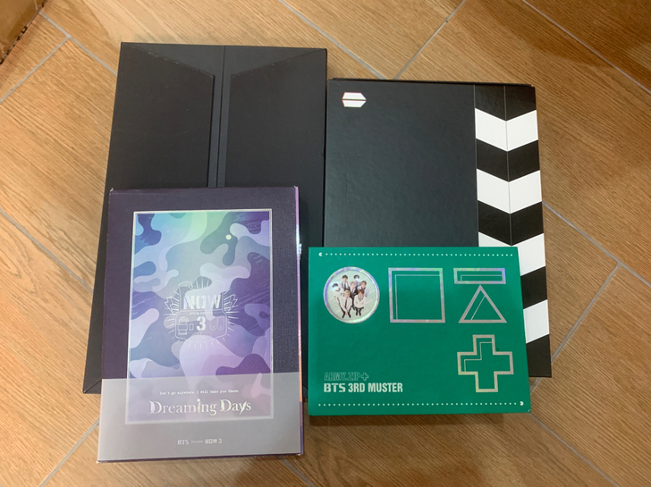 防弹少年团 dvd 会员礼 价格如图,因为...