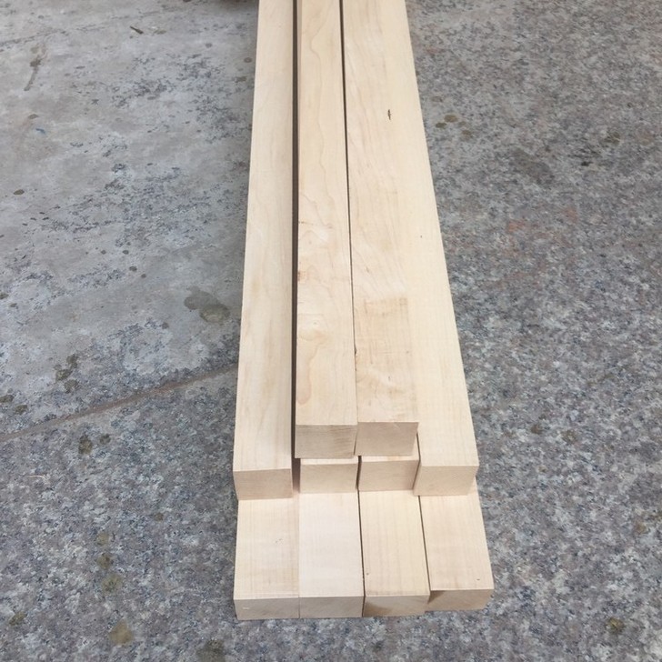 加拿大硬枫木，适合做台面 台球杆工艺含水率...