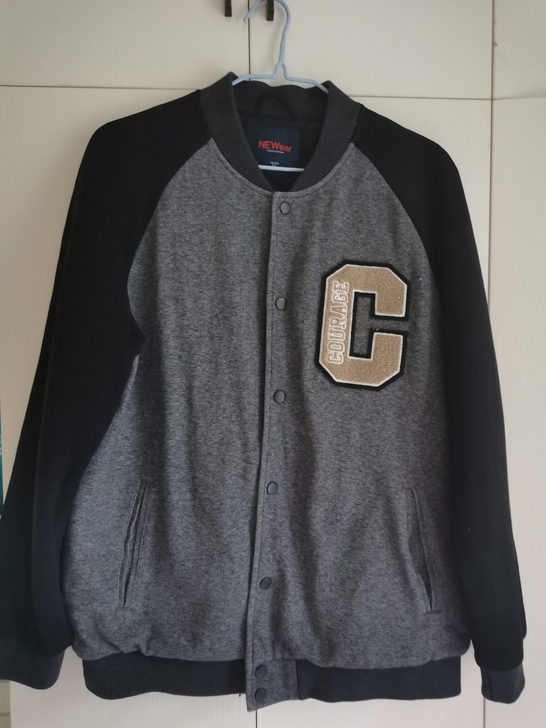 急售 美特斯邦威棉服冬装棒球棉衣男款