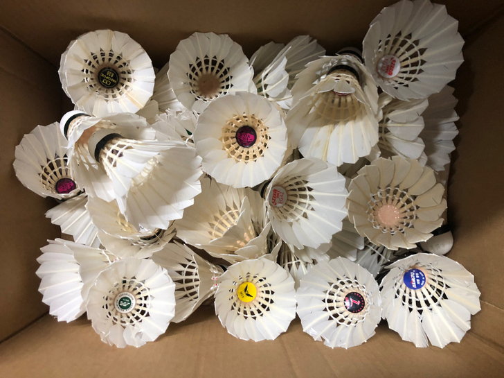 新羽毛球,俱乐部比赛对抗用球,二手训练球学...