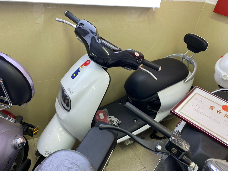 昨天九月二号才购买上牌的台铃米拉臻远版电动...