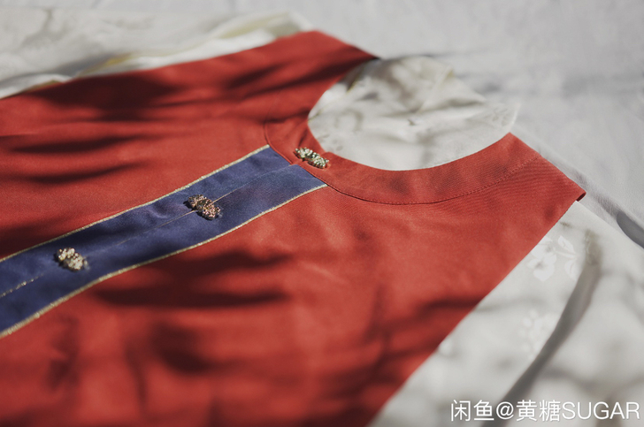 兰若庭 明制比甲 红色m码