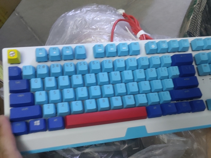 Razer/雷蛇 哆啦A梦50周年限定款键...