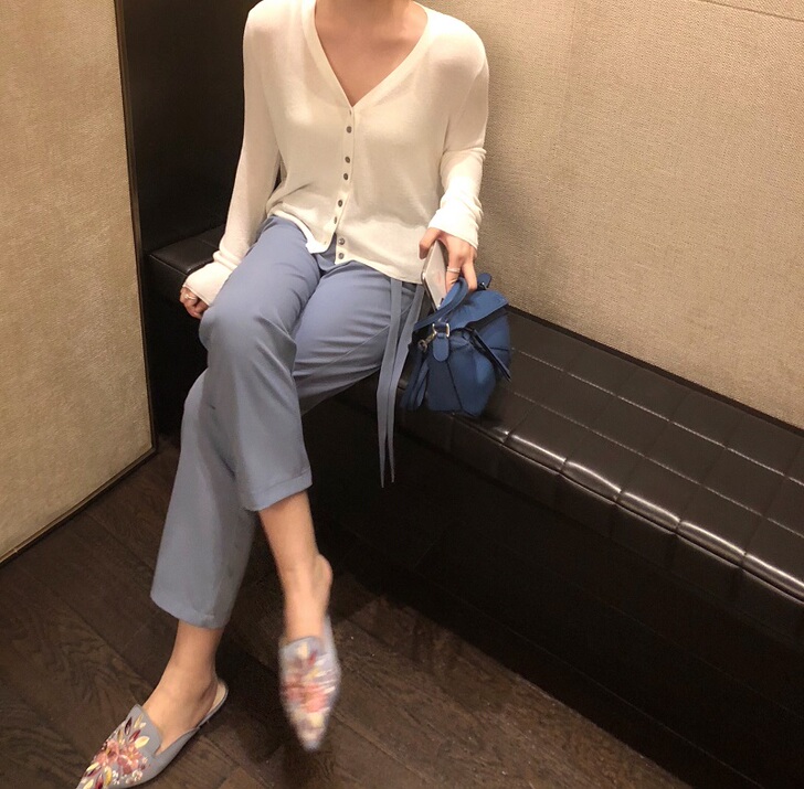 来来LLAl 冰丝裤 好穿到脱不下来 特别...