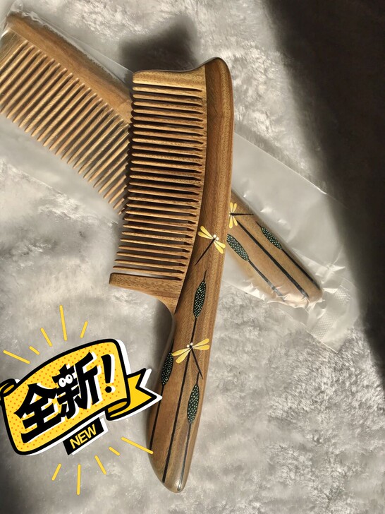谭木匠同款梳子蜻蜓梳子