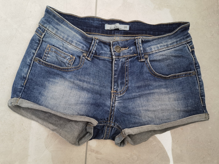 牛仔短裤25码数