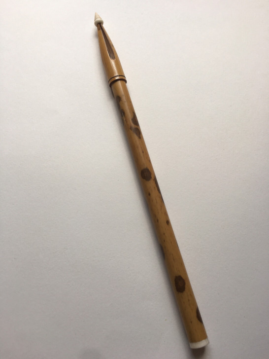 精品水彩毛笔，湘妃竹带伞帽，透气方便携带，...