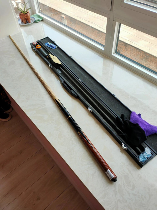 法肯台球杆 中式黑8八球 斯诺克 九球 桌...