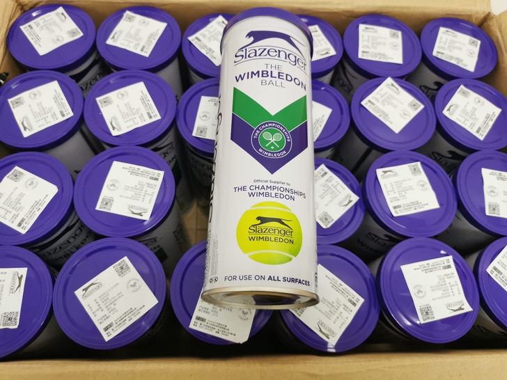 最新款正品史莱辛格网球正规比赛用球3粒装。...