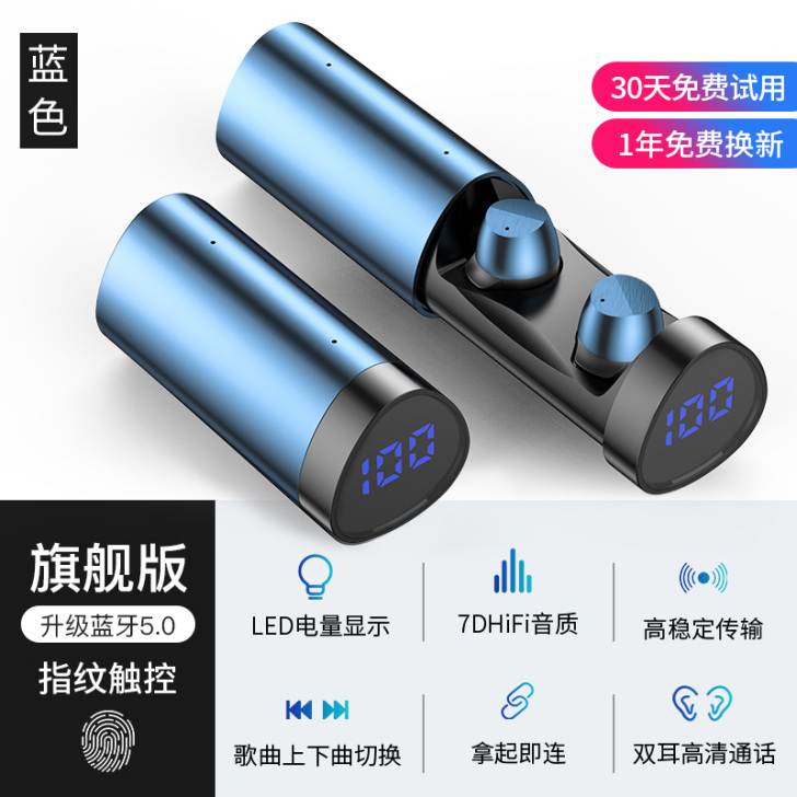 兰士顿TS1 pro 蓝牙耳机充电仓 全新...