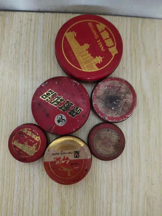 六盒老印泥一起出