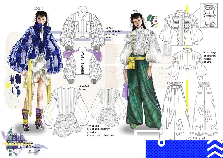 系列设计  服装