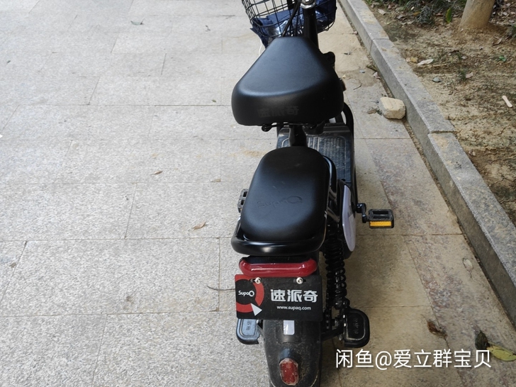 电动车才买一个多月,感觉接孩子上学有点小,...