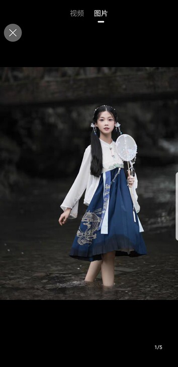 【xd价裙子】夙芊流仙  汉元素 汉服  ...