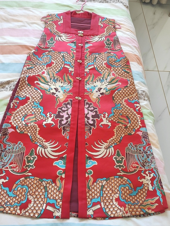 ＃汉服   钟灵记  十三余汉服罩甲，来料...