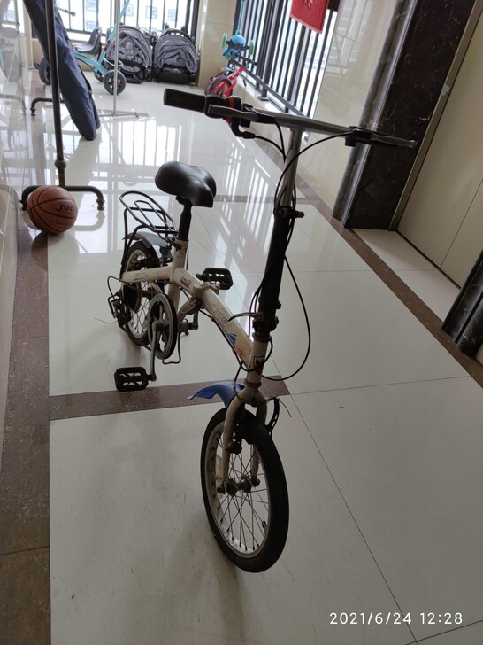 转折叠变速赛车自行车