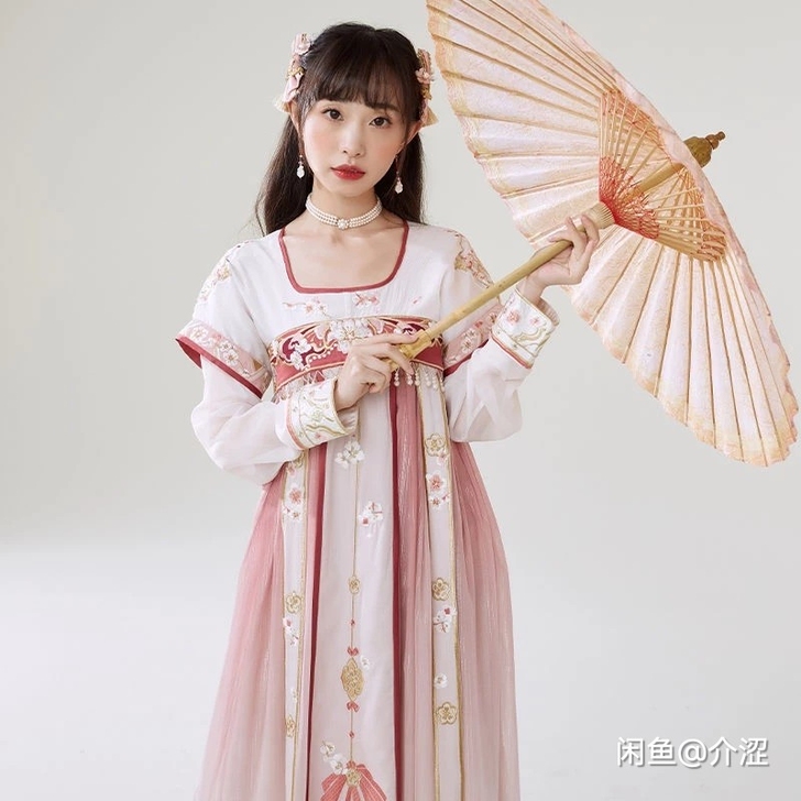 【十三余 小豆蔻儿】[绫娇] 国风刺绣飘片...